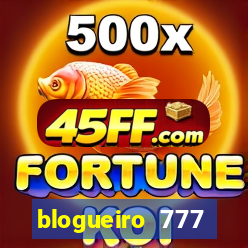blogueiro 777 plataforma login